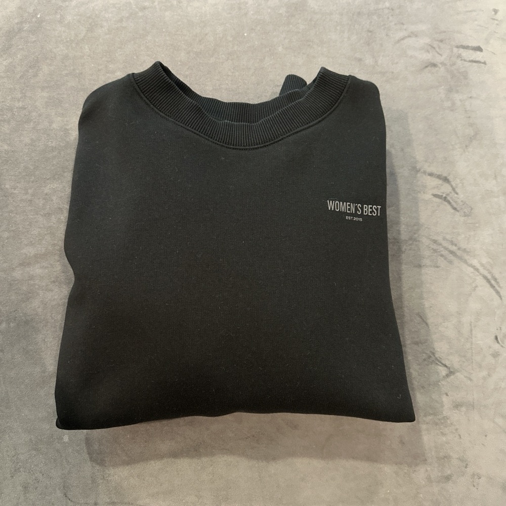 Women's Best Black Sweatshirt
